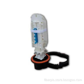 Manhole Fiber Optic Splice Box Dome mechanical type with PP